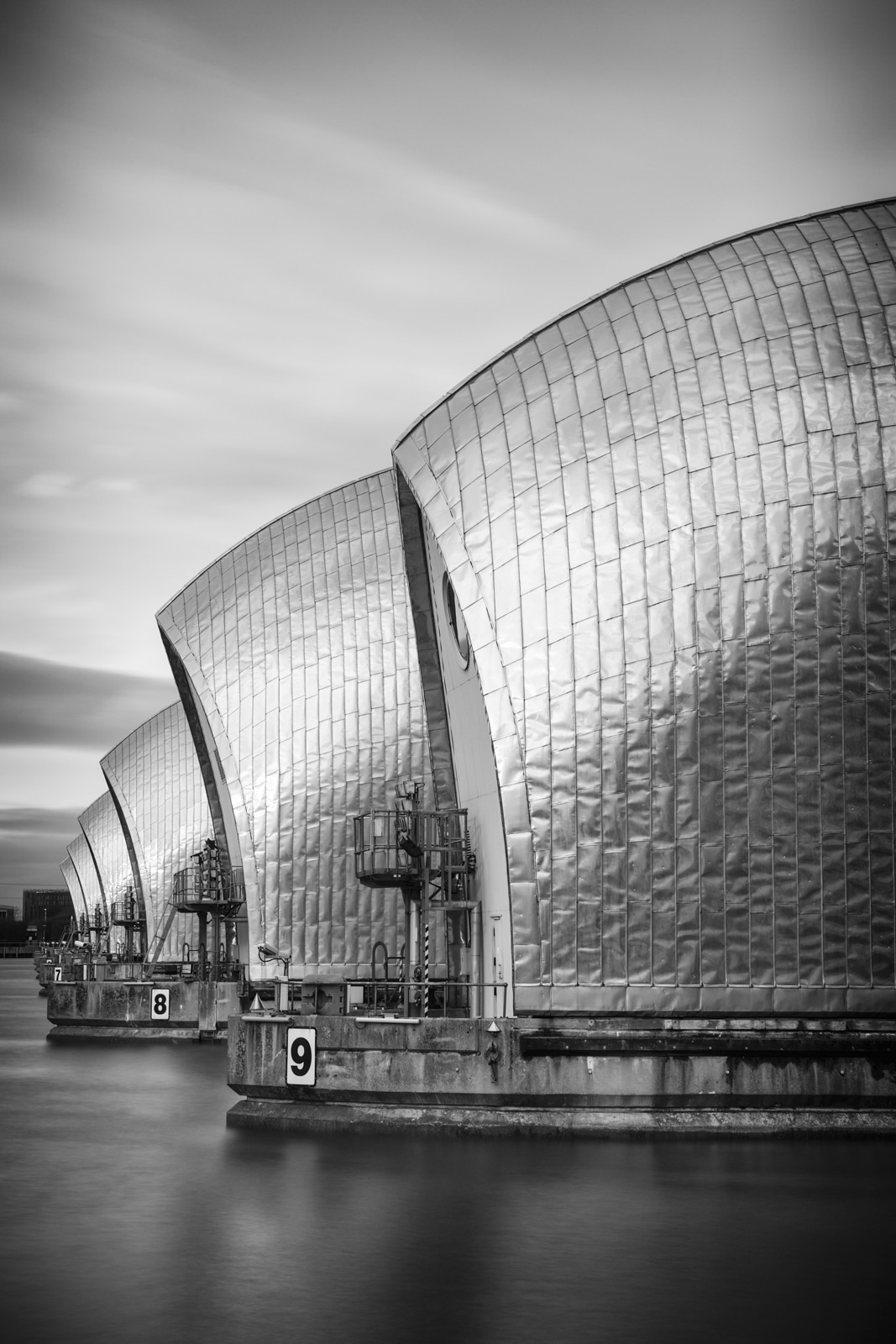 rich clark, thames barrier, abstract, rich clark images, landscape photography