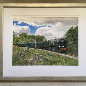 34053  Sir Keith Park Watercolour Original by Nigel Wade