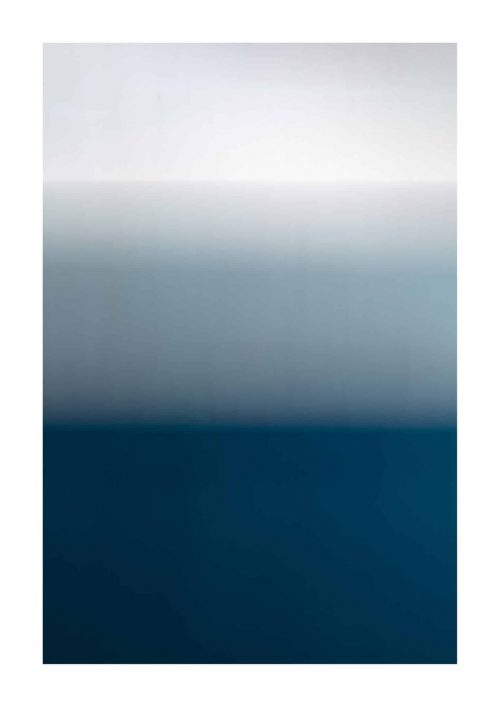 Below The Waterline - Blue No. 2 A4 18mm